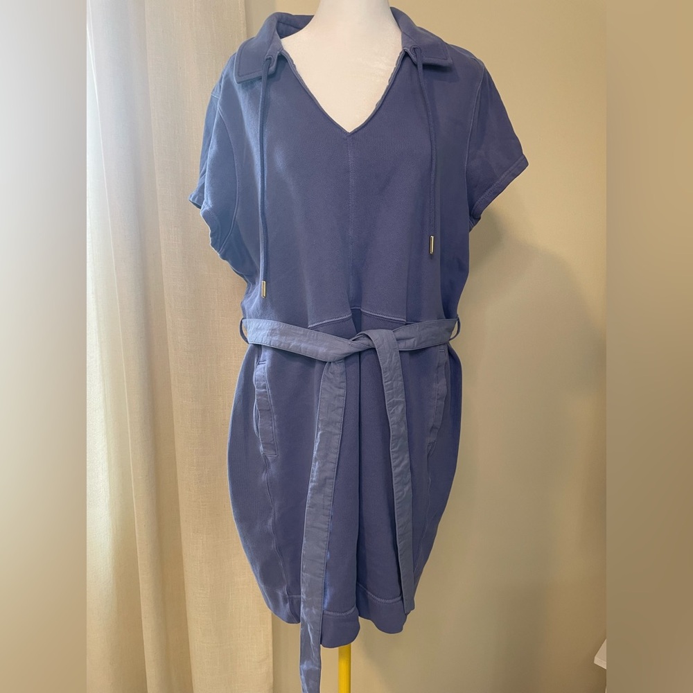 Tommy Bahama V-neck Blue Swim Coverup Dress